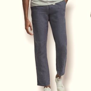 MICHAEL KORS Men’s Grey Linen Trousers Size 38